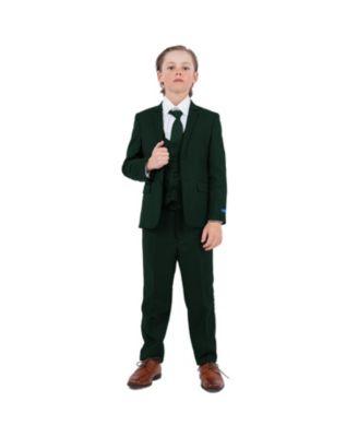 Little Boys 5 Piece Pastel Suit Set by PERRY ELLIS