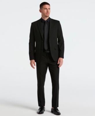 Men's Dobby Louis Slim-Fit Suit Pants by PERRY ELLIS