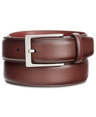 Men's Leather Dress Belt by PERRY ELLIS PORTFOLIO