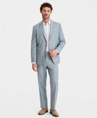 Men's Modern-Fit Nested Spring Suit by PERRY ELLIS PORTFOLIO