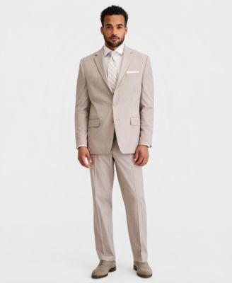 Men's Modern-Fit Nested Spring Suit by PERRY ELLIS PORTFOLIO
