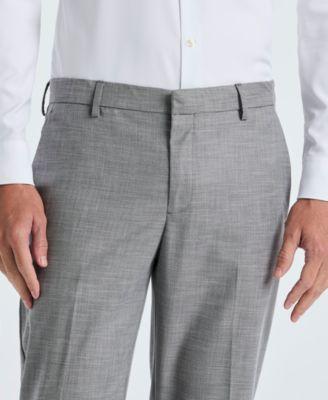 Men's Modern-Fit Sharkskin Dress Pants by PERRY ELLIS PORTFOLIO