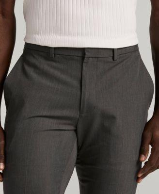 Men's Slim-Fit Flat Front Dress Pants by PERRY ELLIS PORTFOLIO
