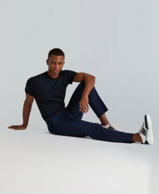 Men's Slim-Fit Gripper Waist Dress Pants by PERRY ELLIS PORTFOLIO
