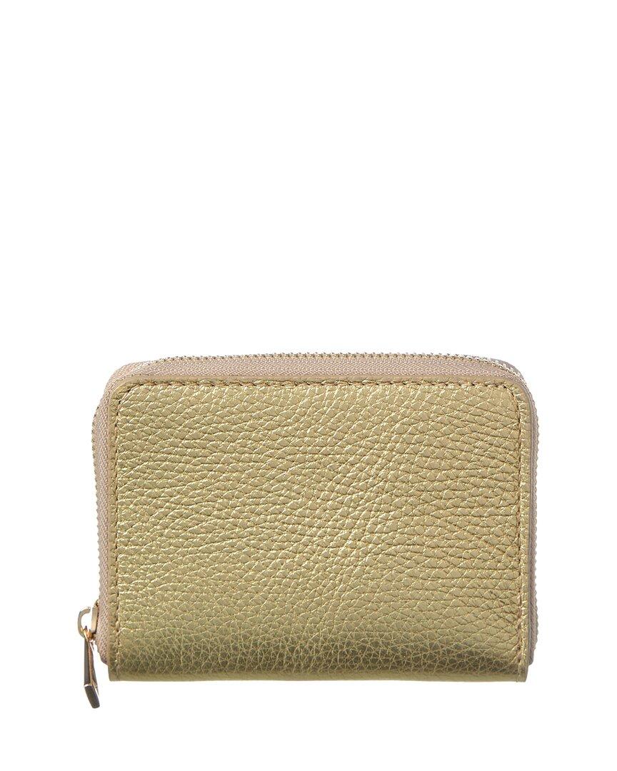 Persaman New York Jamie Zip Leather Wallet by PERSAMAN NEW YORK