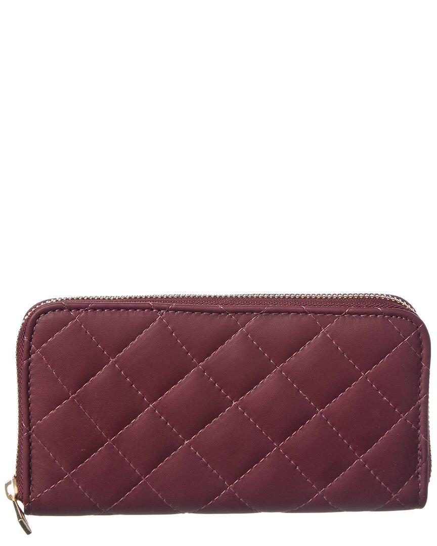 Persaman New York Quincy Quilted Leather Wallet by PERSAMAN NEW YORK