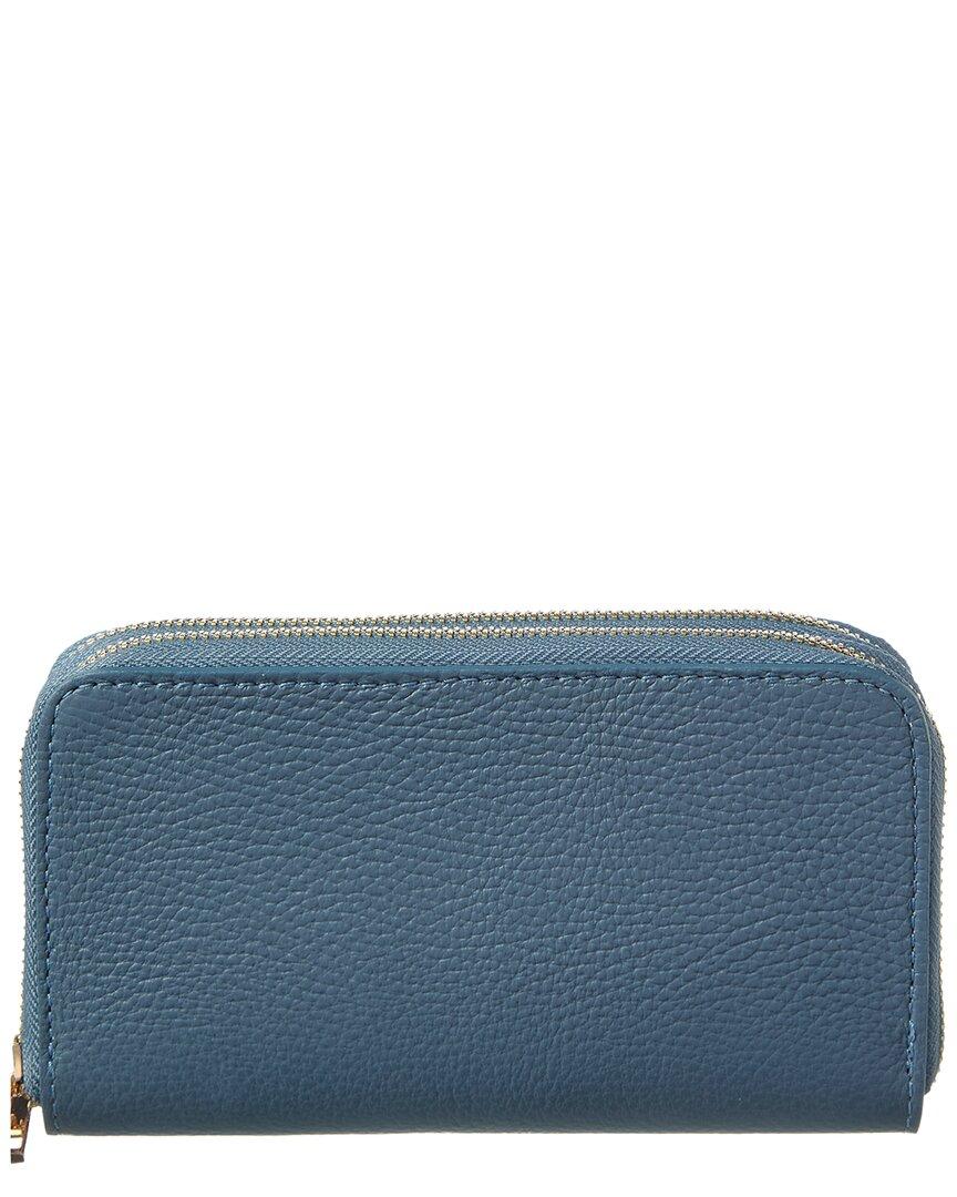 Persaman New York Xenia Zip Leather Continental Wallet by PERSAMAN NEW YORK