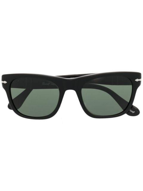 polished-effect square-frame sunglasses by PERSOL