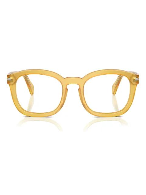 square-frame glasses by PERSOL