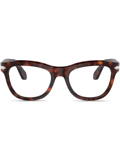square-frame glasses by PERSOL