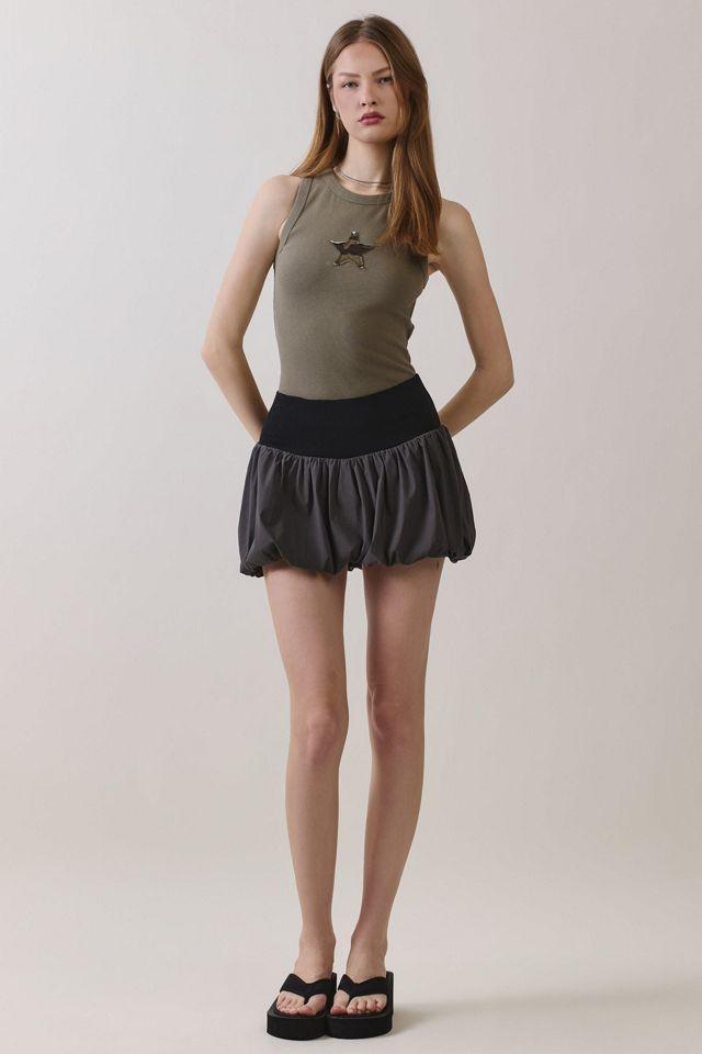 Personal Code Kaitlyn Bubble Mini Skort by PERSONAL CODE
