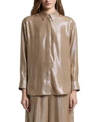Button Front Shirt by PESERICO