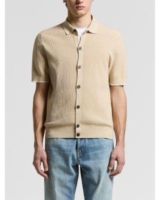Cotton Knit Shirt by PESERICO