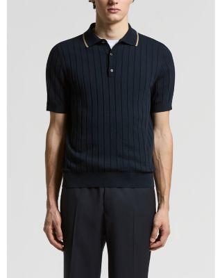 Cotton Yarn Sweater Polo by PESERICO