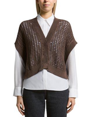 Cropped Cardigan by PESERICO