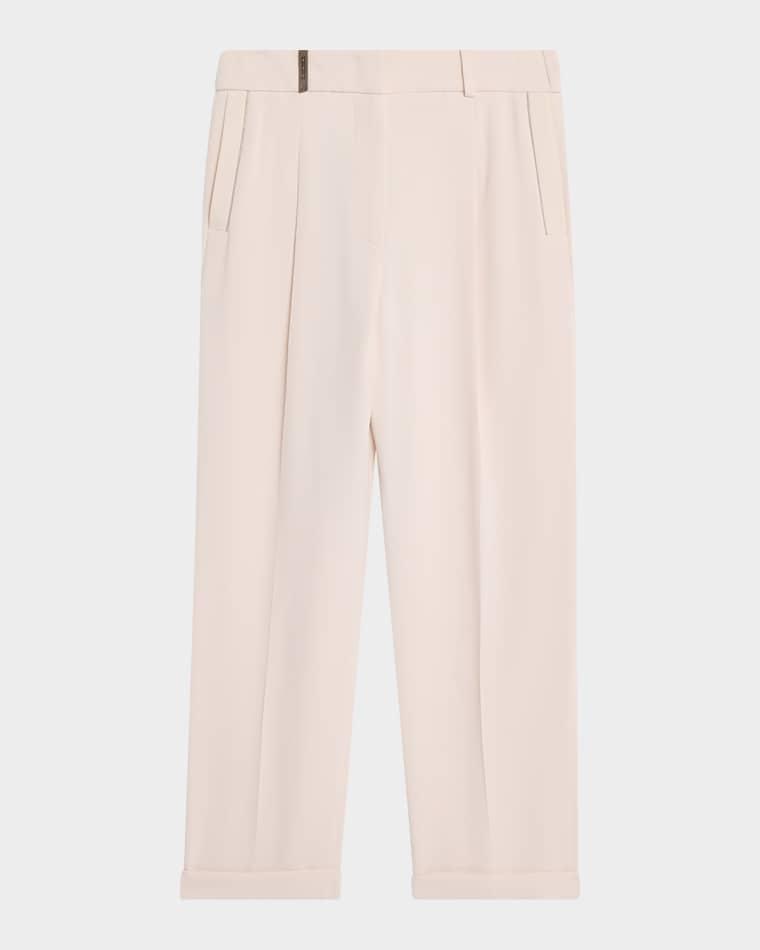 Cropped Tech Trousers by PESERICO