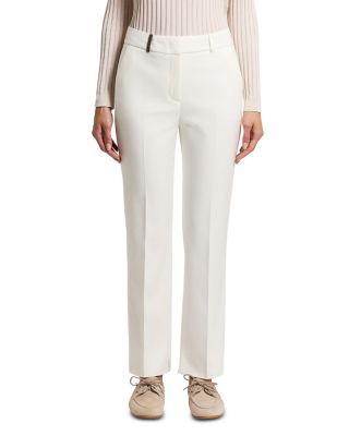 Flared Creased Pants by PESERICO