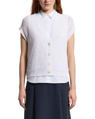 Knitted Sleeveless Sweater by PESERICO