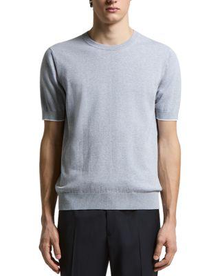 Lightweight Crepe Cotton T Shirt by PESERICO