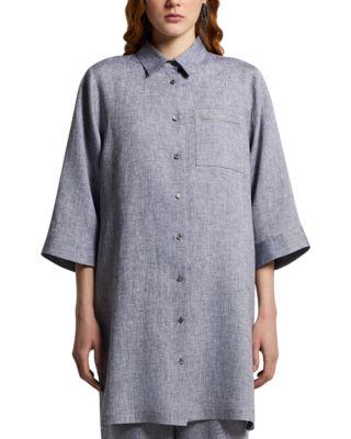 Linen Tunic Shirt by PESERICO