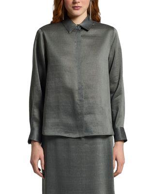 Linen & Silk Shirt by PESERICO