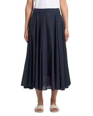 Pleated Midi Skirt by PESERICO