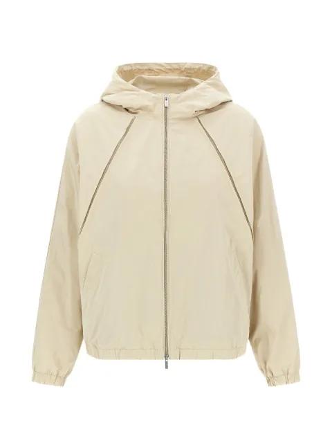 Punto Luce adjustable hoodied jacket by PESERICO