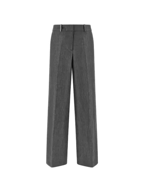 Punto Luce detail tailored trousers by PESERICO