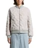 Quilted Velvet Bomber Jacket by PESERICO Quilted Velvet Bomber Jacket by PESERICO