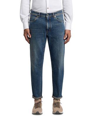 Regular Fit Jeans in Ink by PESERICO