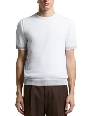 Regular Fit Lightweight Sweater T-Shirt by PESERICO