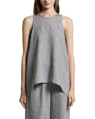 Sleeveless Flared Top by PESERICO