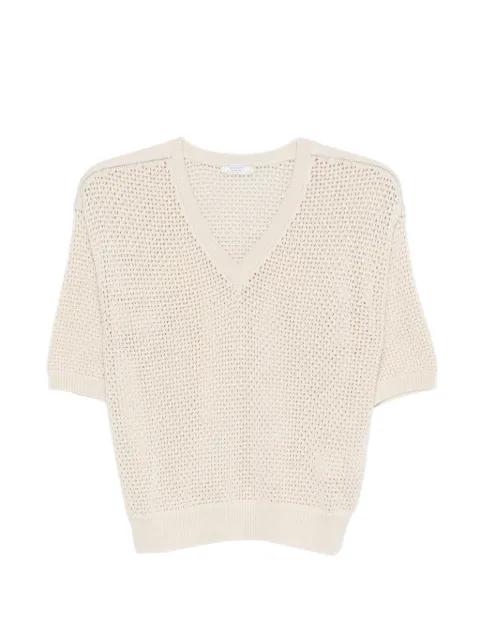 V-neck sweater by PESERICO