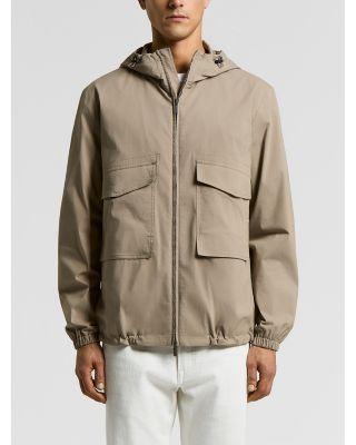 Zip Up Hooded Jacket by PESERICO