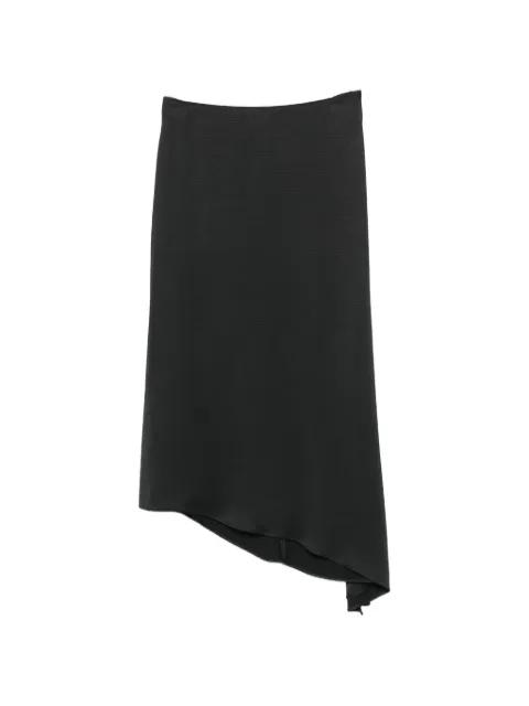 asymmetric-hem skirts by PESERICO