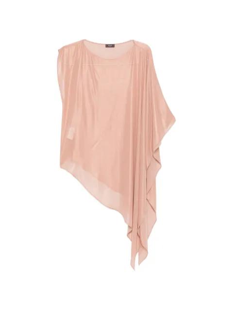 asymmetrical blouse by PESERICO