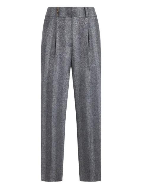 belt-loop trousers by PESERICO