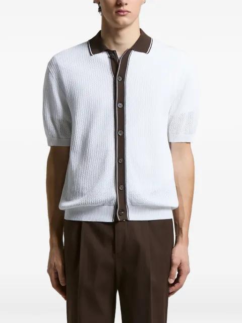 button-up polo by PESERICO