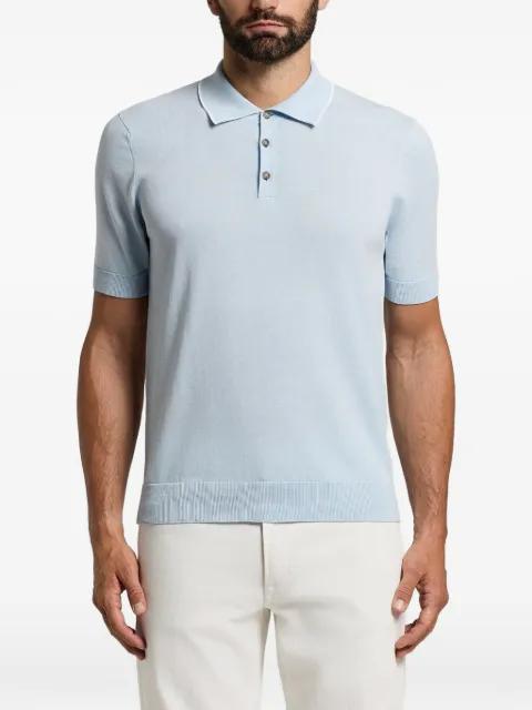 buttoned polo by PESERICO