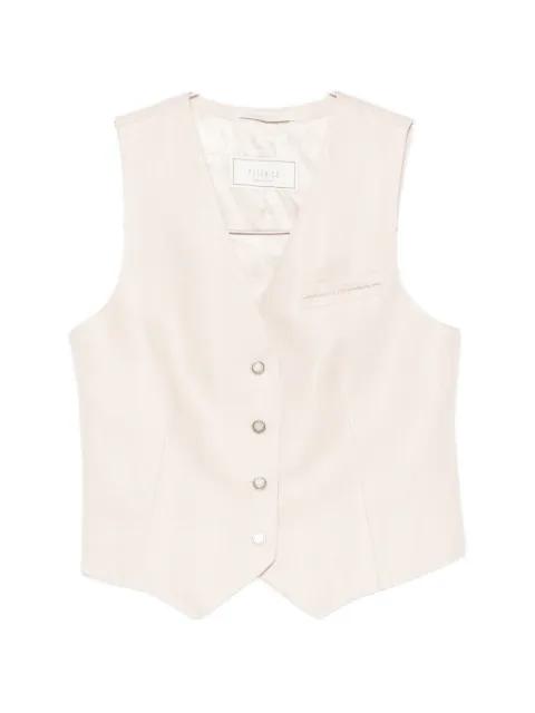 buttoned waistcoat by PESERICO