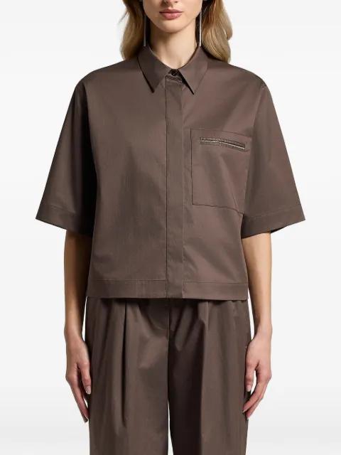 chest-pocket shirt by PESERICO