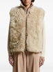chunky-knit zip-up cardigan by PESERICO