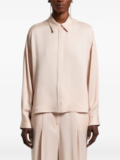 collared long-sleeve shirt by PESERICO