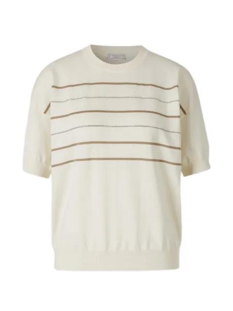 crew-neck striped T-shirt by PESERICO