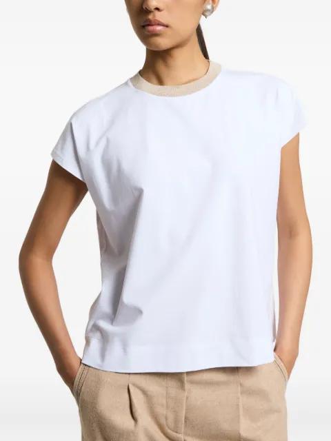 crew-neckline T-shirt by PESERICO
