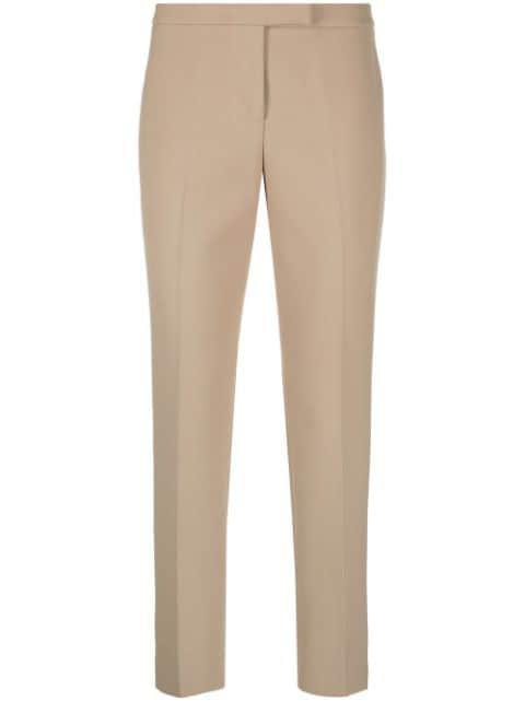 cropped tailored trousers by PESERICO