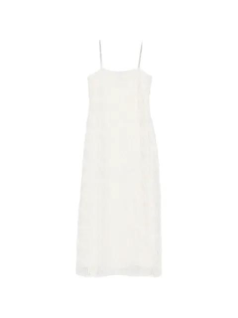 crystal-embellished midi dress by PESERICO