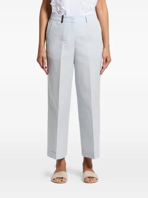 cuffed trousers by PESERICO