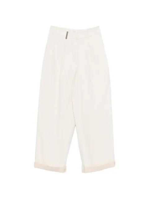 cuffed trousers by PESERICO