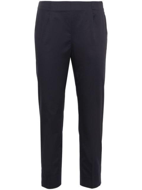 dart-detailing trousers by PESERICO